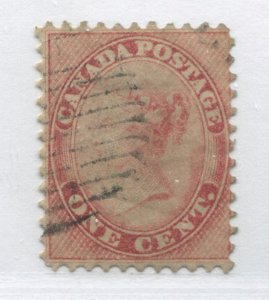 1859 QV 1 cent used