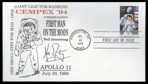 #2841 First Moon Landing Cempex FDC