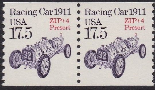 2262a Racing Car Coil Pair MNH