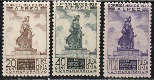 Mexico Sc #C94-C96 Mint Hinged