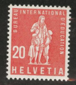 Switzerland Scott 4o42 MH* International Education Bureau