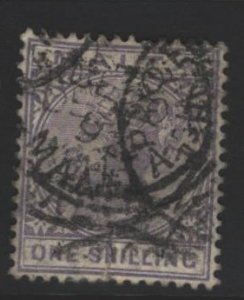 Malta Sc#13 Used - tiny tear at bottom