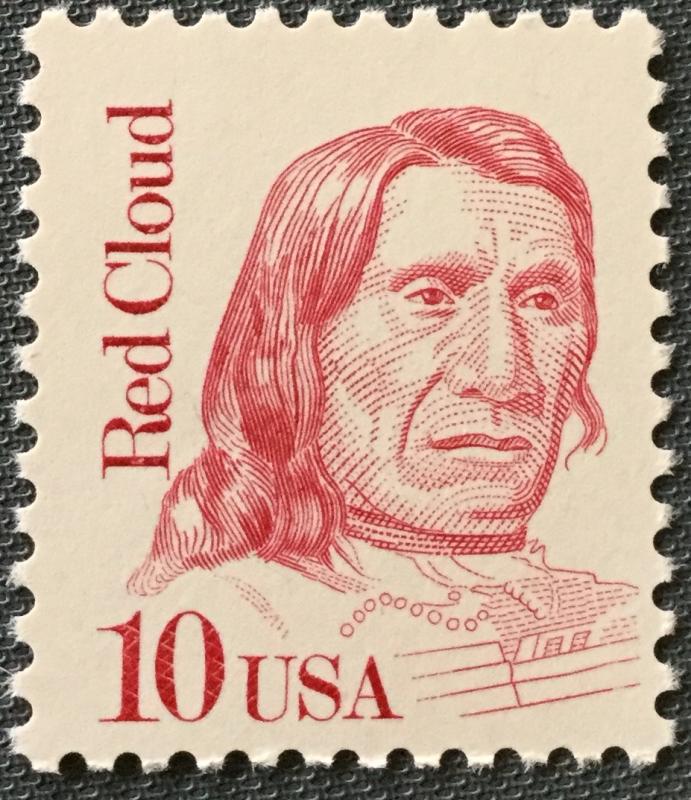 US #2175a MNH Single DG Overall Tagging Red Cloud SCV $1.35