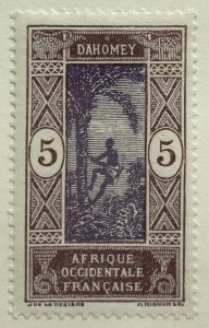 AlexStamps DAHOMEY #46 XF Mint 