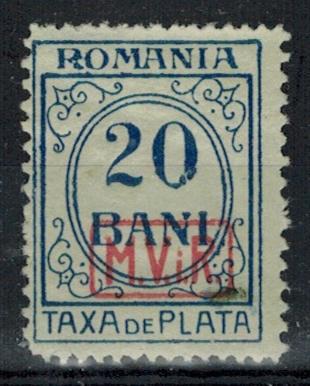 Romania - German Occupation - Scott 3NJ5 MH