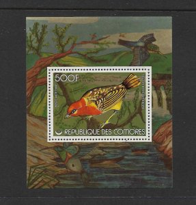 BIRDS - COMORO ISLANDS #291  MNH