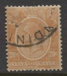 STAMP STATION PERTH KUT #25 KGV Definitive Used