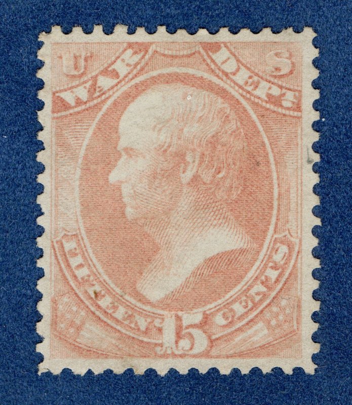 [0086] 1873 Scott#O90 mint no gum cv:$40