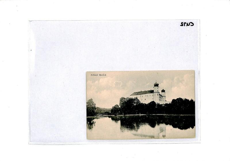 AUSTRIA Postcard *Schloss Muisek* MUSIC ARCHITECTURE {samwells-covers}CU72