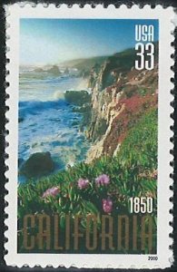 Scott: 3438 United States - California Statehood - MNH