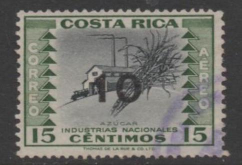 Costa Rica Scott #  C334  USED  single