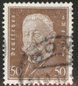 Germany Scott 383 used 1928 stamp