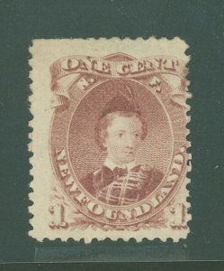 Newfoundland #32A Unused Single