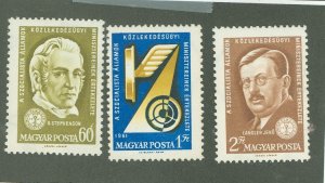 Hungary #1400-1402 Unused Single (Complete Set)