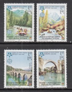 Bosnia and Herzegovina Serbian Admin 257-260 MNH VF