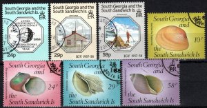 South Georgia #124-30  F-VF Used CV $5.90 (X5770)