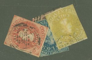 Chile #10b/8/5/11 Used Multiple