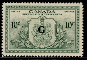 CANADA QEII SG OS21, 10c green, NH MINT. Cat £23.