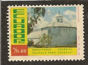 Ecuador   Scott 896  Monastery  Used