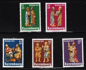 Luxembourg B292 -B296 -  FVF MNH