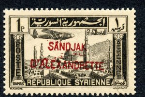 Alexandretta # C2, Mint Never Hinge.