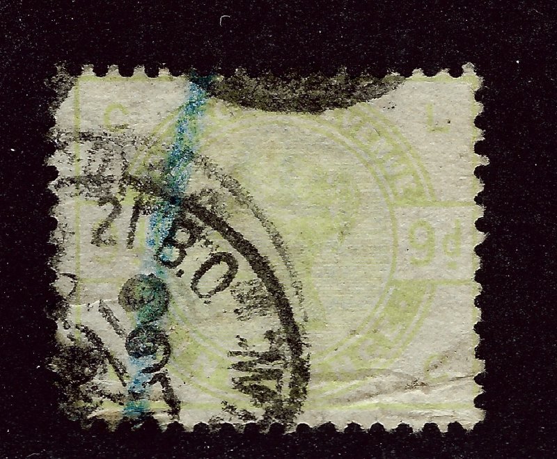 Great Britain #106 Used Upper right corner faults SCV$475...Worth a Close Look