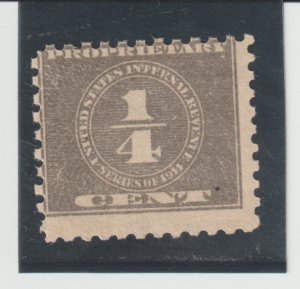 US Scott RB33 MNH 1/4c Proprietary Stamp of 1914