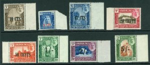 SG 20/27 Aden Protectorate states. 1951 set of 8 values unmounted mint...