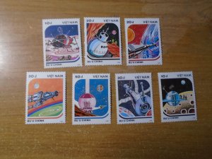 Fujeira  #  Mi  76-83  MNH  Space