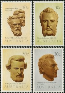 Australia 1983 SG898-901 Explorers set MNH