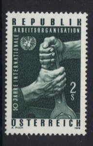 Austria  #844  MNH  1969 ILO