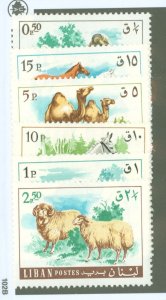 Lebanon #453-458 Unused Single (Complete Set)