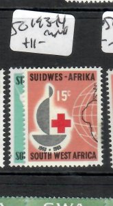 SOUTH WEST AFRICA RED CROSS   SG 193-194         MNH     PP0603H