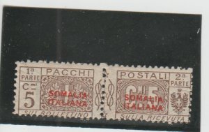 Italian Somaliland  Scott#  Q25  MH  (1926 Overprint)