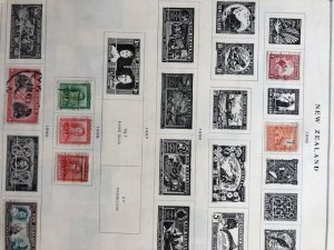 New Zealand Newfoundland New Hebrides Naru Netherland Prior to 1940 Album Sheets