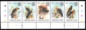 Swaziland - 1983 Wildlife Conservation Lammergeier Plate Block 1D MNH** SG 425a