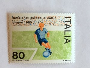 Italy – 1980 – Single “Soccer” Stamp – SC# 1401 - MNH