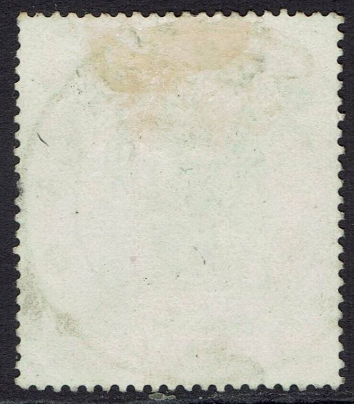 BRITISH CENTRAL AFRICA 1895 ARMS 3/- NO WMK FISCAL USED