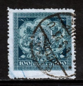 Latvia - Scott #102//112 - Used - SCV $10