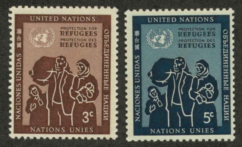 United Nations 15-16 Mint F-VF H