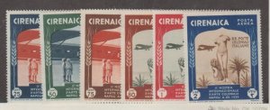 Cyrenaica Scott #C24-C29 Stamp - Mint Set