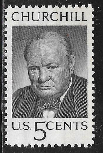 USA 1264: 5c Winston Churchill, MNH, VF