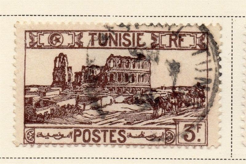 Tunisia 1942-46 Early Issue Fine Used 3F. 144840