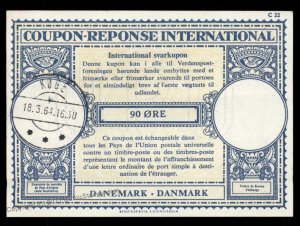 Denmark International Reply Coupon IRC Post Office G98946