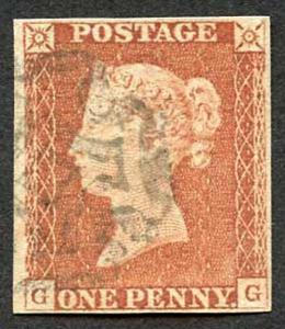 1841 Penny Red (GG) Coventry MX Cat 1000 pounds