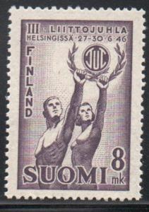 Finland Sc 251 1946 Sports Festival stamp mint NH