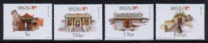Macao 678-81 MNH Architecture, Temples