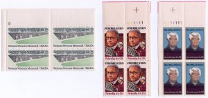 Scott #2109-2110-2137 Vietnam Kern Bethune Plate Block of 4 Stamps MNH