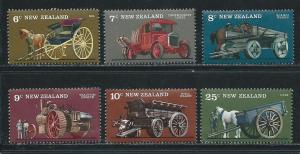 New Zealand 598-603 1976 Farm Vechiles set MNH