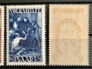 Saar: 1949 MNH Set Paintings